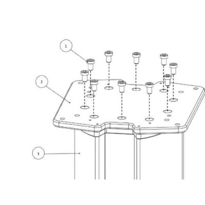 LIFT 100 ADAPTER PLATE K