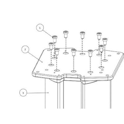 LIFT 100 ADAPTER PLATE K